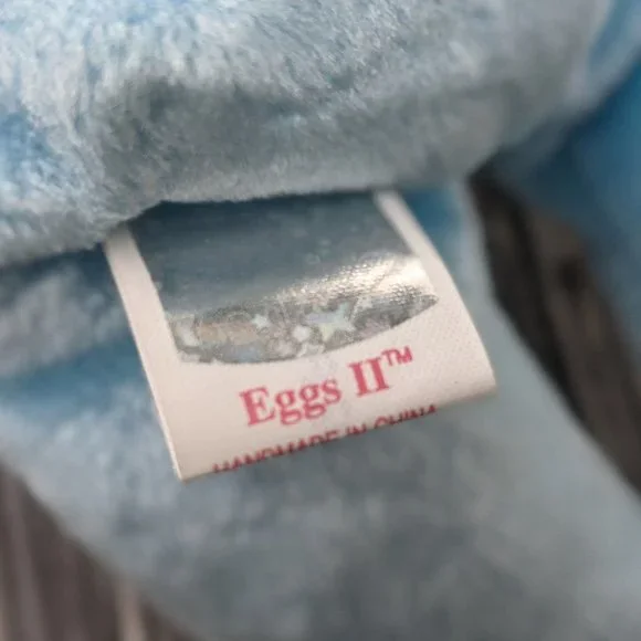 Ty Easter Egg Beanie Baby and Butterfly Easter Pooh Bear Vintage Bundle Set of 2 - Picture 6 of 12